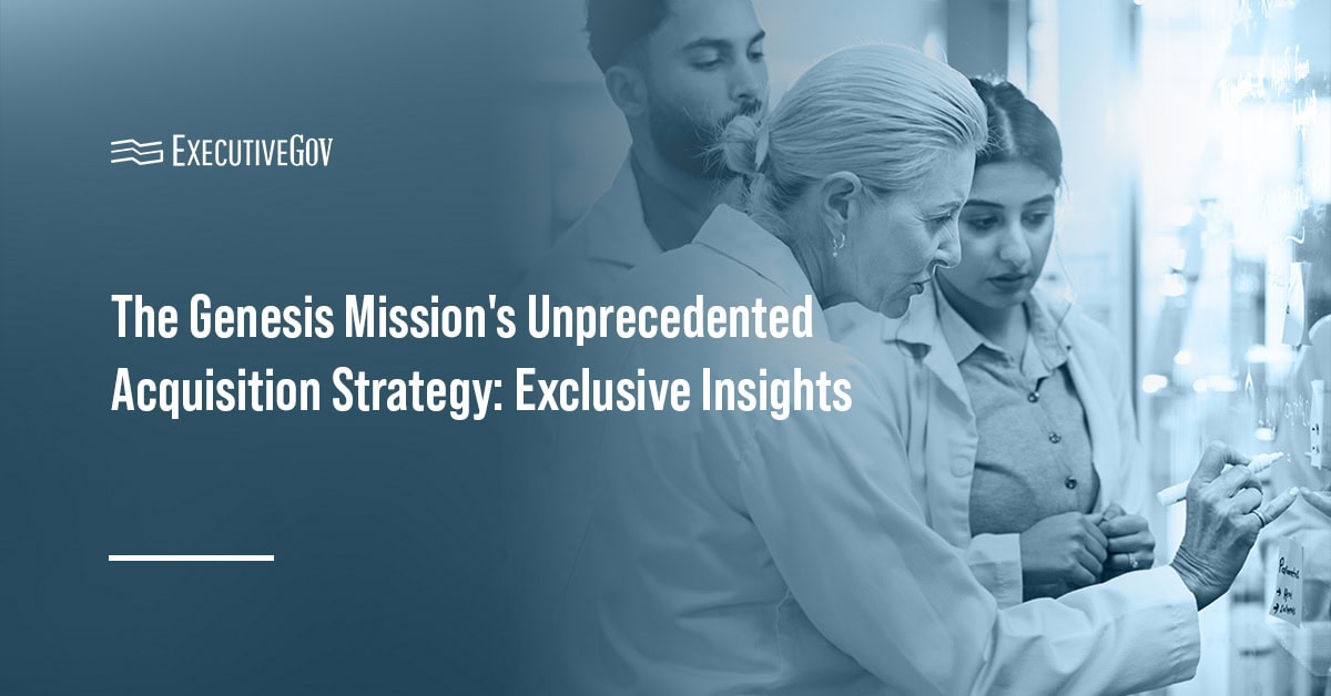 Genesis Mission’s Unique Contracting Model Spurs Industry Contributions Executive Gov Research. The Dept. of Energy AI research effort Genesis Mission has an unprecedented acquisition strategy.