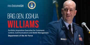 Brig. Gen. Joshua Williams. The new DAF PAE for C3BM will replace Brig. Gen. Jason Voorheis.