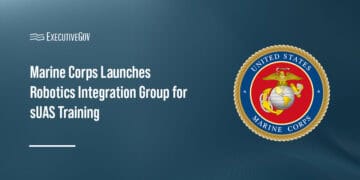 Marine Corps Launches Robotics Integration Group for sUAS Training Executive Gov Marine Corps seal. The U.S. Marine Corps has launched the Robotics Integration Group.