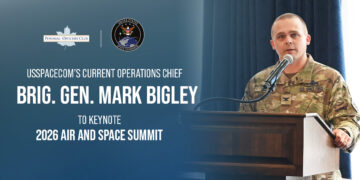 Space Force Brig. Gen. Bigley. Bigley will keynote the 2026 Air and Space Summit