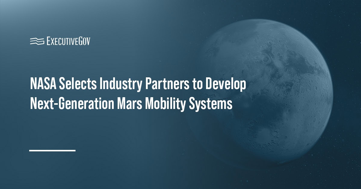 Mars. The Mars Exploration Program's STRIDE Initiative has found seven companies to design advanced robotic mobility systems.