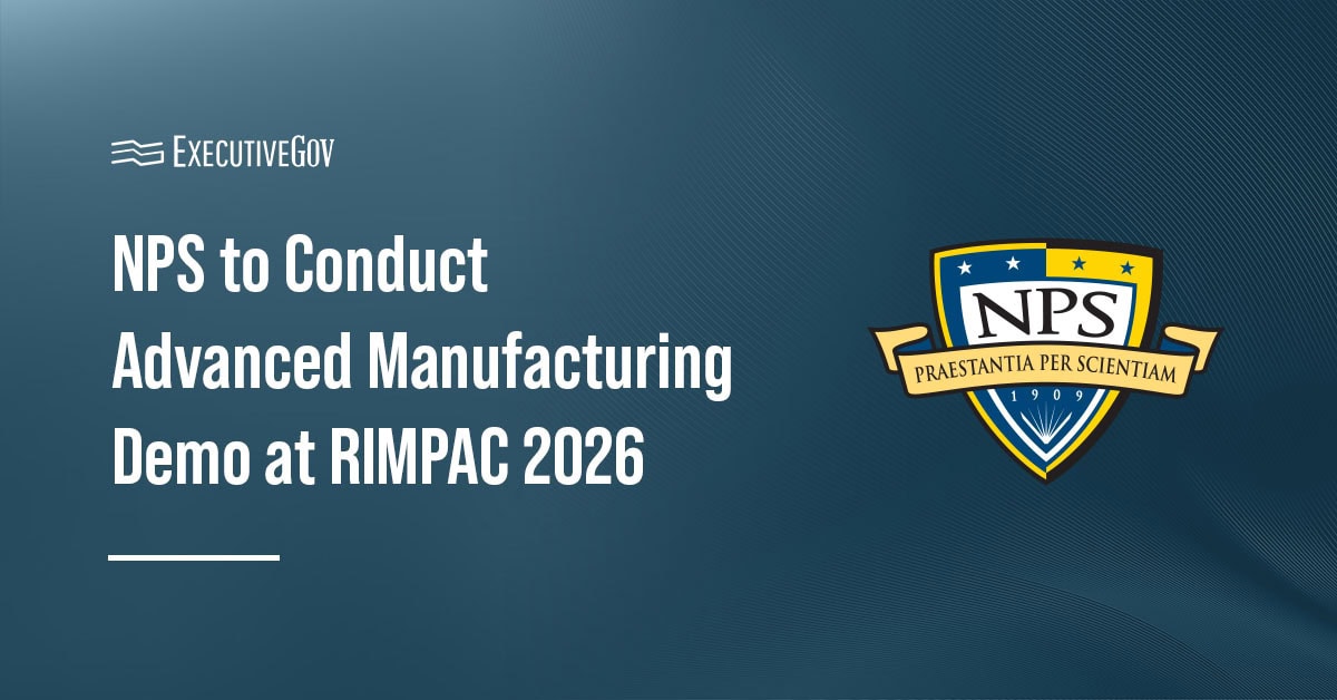 Naval Postgraduate School. NPS CAMRE will conduct an advanced manufacturing demonstration at RIMPAC 2026.