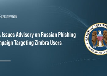 NSA logo. The National Security Agency has issued a cybersecurity advisory warning of Russian actors targeting Zimbra users.