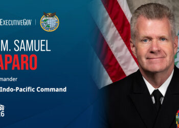 Samuel Paparo. The Navy admiral and head of USINDOPACOM commented on NPS’ launch of the  NVIDIA DGX GB300 AI supercomputer.
