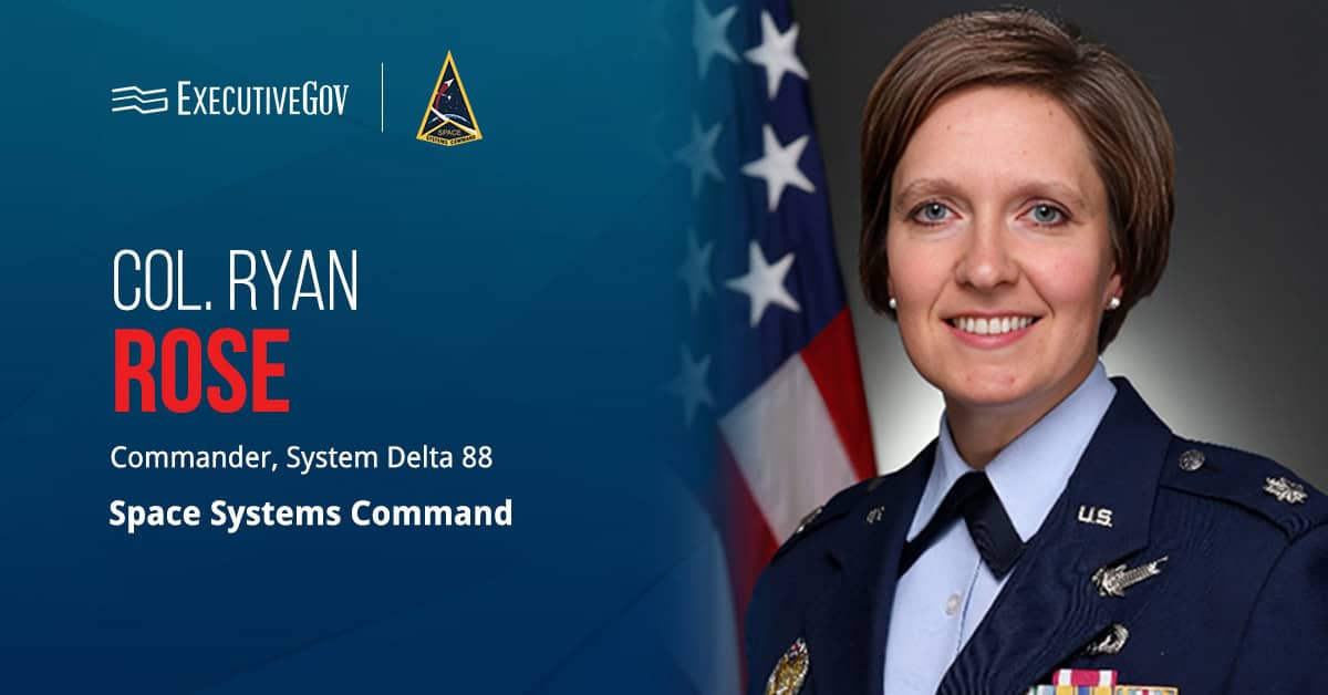 Col. Ryan Rose. Rose has taken command of SSC's System Delta 88.