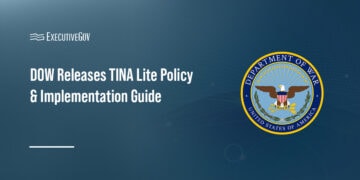 DOW Releases TINA Lite Policy & Implementation Guide Executive Gov Department of War seal. DOW has released the first version of its TINA Lite Policy and Implementation Guide.