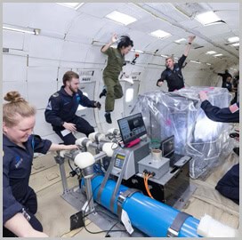 NASA Researchers Test Next-Gen Space Technologies Through Parabolic Flights Executive Gov Parabolic flights aboard Zero Gravity's G-FORCE ONE aircraft_272x270