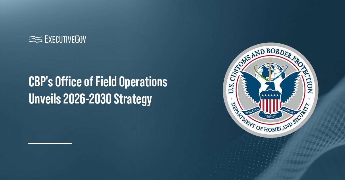 CBP logo. CBP's Office of Field Operations has launched its 2026-2030 strategy to protect national and economic security.