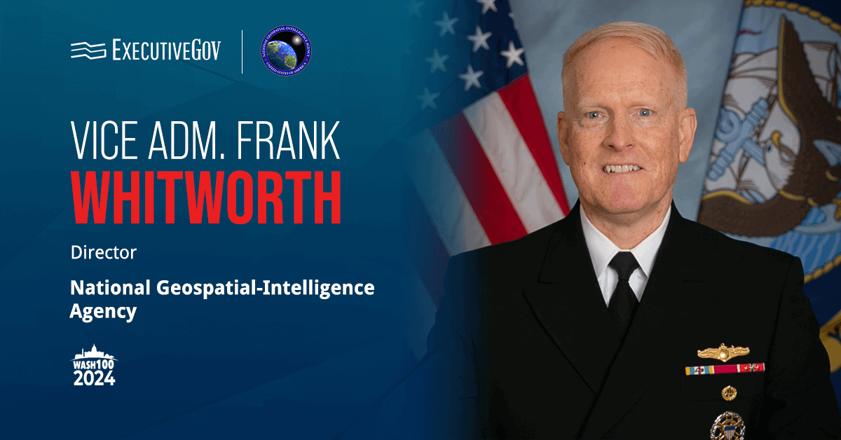 Vice Adm. Frank Whitworth on NGA Maven, GEOINT AI Executive Gov Vice Adm. Frank Whitworth on NGA Maven, GEOINT AI