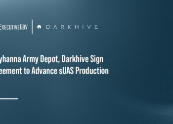Darkhive. The company has partnered with Tobyhanna Army Depot to speed up manufacturing of small-unmanned aircraft systems.