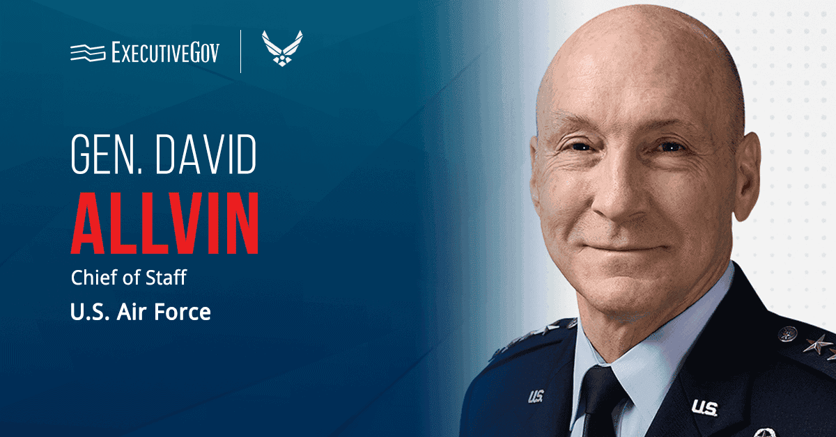 Gen. David Allvin. The U.S. Air Force's chief of staff will retire in November.