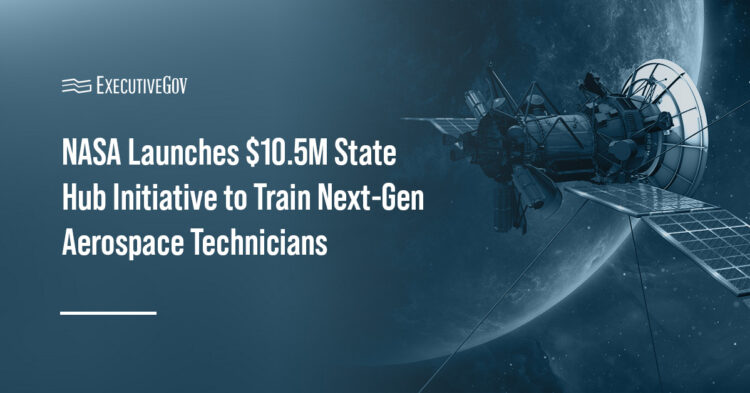 NASA logo. NASA has launched a new initiative to build state-based pathways into the aerospace technical workforce.