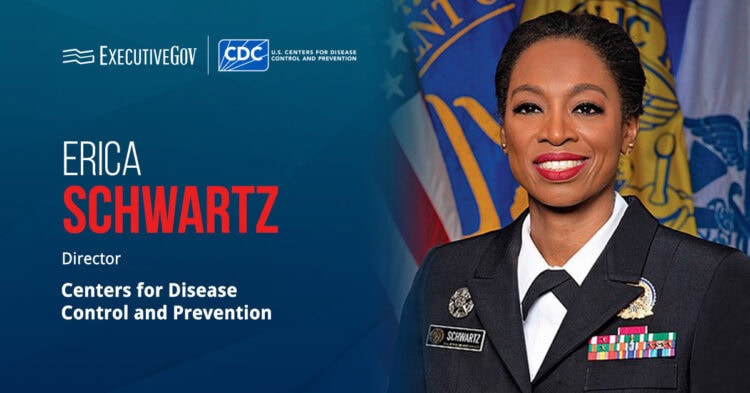 Erica Schwartz. The former deputy surgeon general has been confirmed as CDC director.