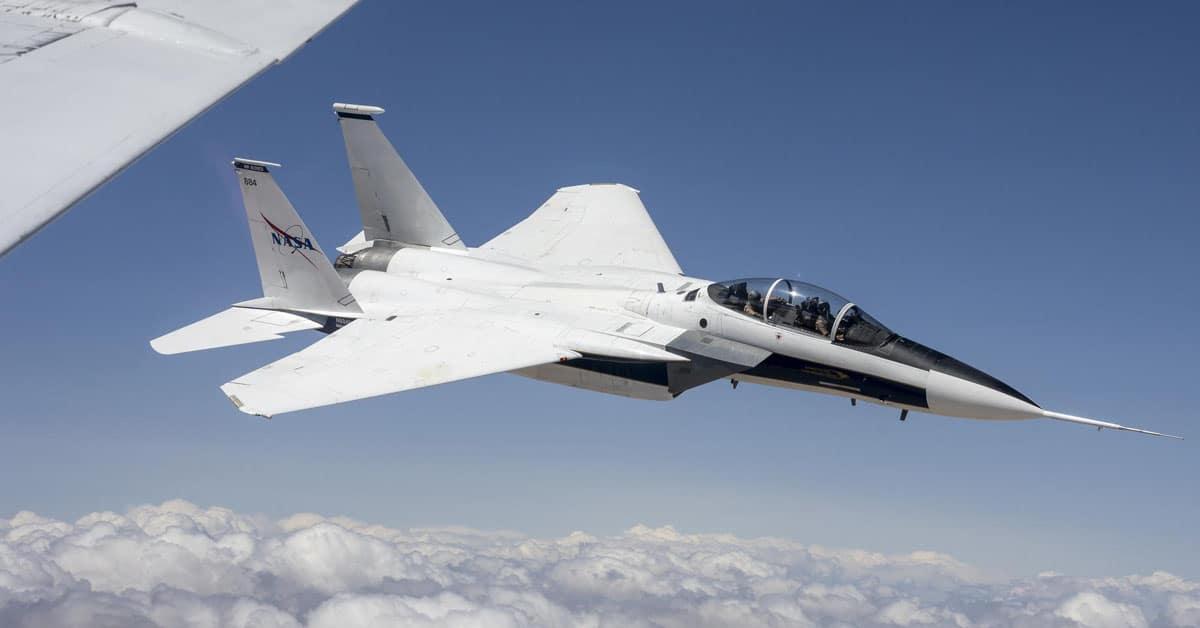 NASA Conducts Series of F-15 Test Flights to Support the Quiet SuperSonic Technology Mission