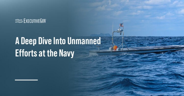 Unmanned surface vessel. The US Navy is utilizing USVs and UUVs with increasing speed and force