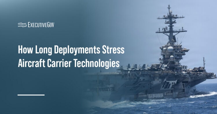 3 Aircraft Carrier Technologies Pushed to the Brink by Long Deployments Executive Gov USS Lincoln. How long deployments stress three aircraft carrier technologies on aircraft carriers like the USS Lincoln