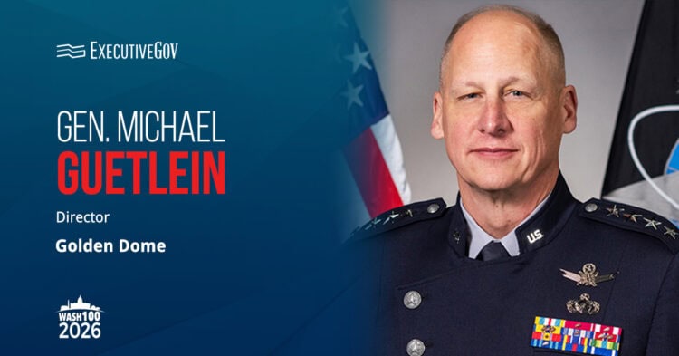 Michael Guetlein. The Golden Dome director discussed the Space Force's plans to test Golden Dome's orbital interceptors.