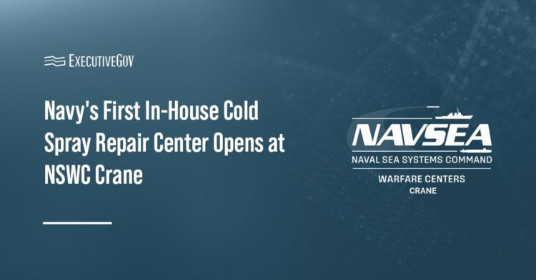 Navy's First In-House Cold Spray Repair Center Opens at NSWC Crane Executive Gov NSWC Crane logo. Naval Surface Warfare Center, Crane Division has opened its Metal Additive Manufacturing Repair Center.
