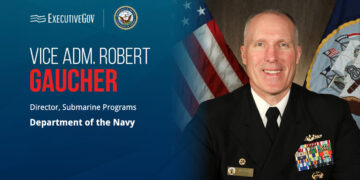 Robert Gaucher. The Navy vice admiral commented on the reclassification of VPM-equipped submarines as SSGNs.