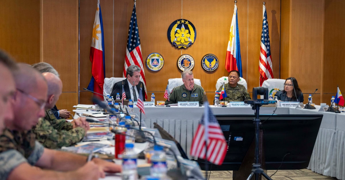 Samuel Paparo. The Wash100 winner and U.S. PACOM chief held a joint meeting with Filipino representatives.