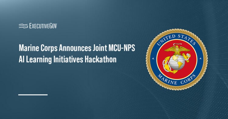 Marine Corps to Hold Joint MCU-NPS AI Learning Initiatives Hackathon Executive Gov Marine Corps University and Naval Postgraduate School will host an AI Learning Initiatives hackathon in September.