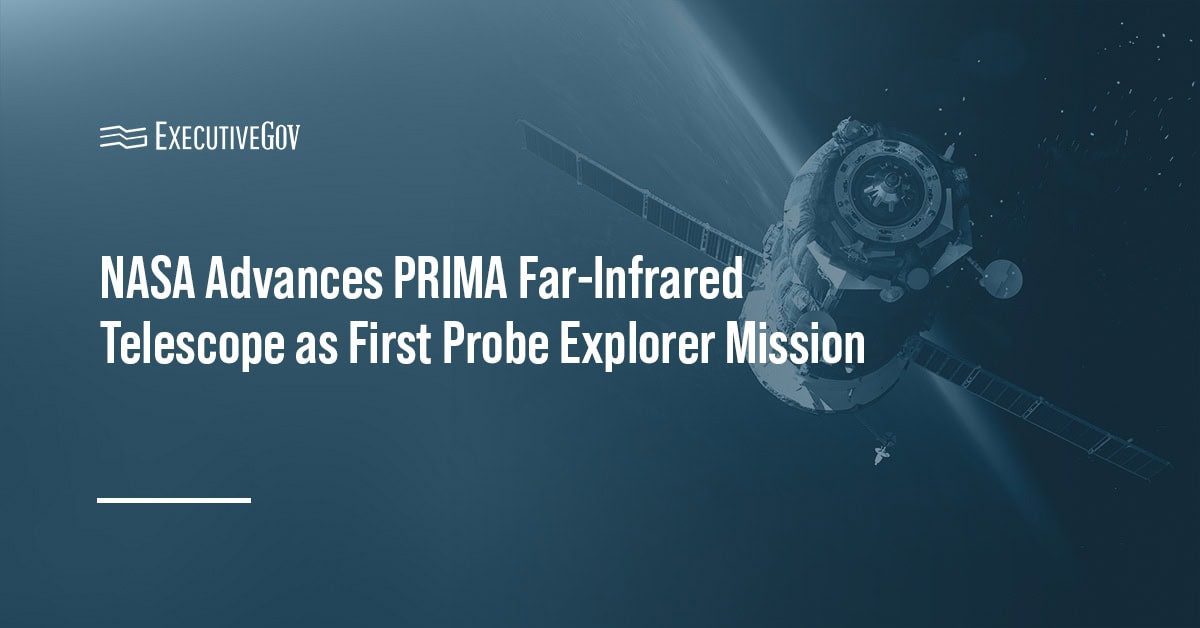 NASA logo. NASA has advanced a far-infrared space telescope mission to its next phase of development