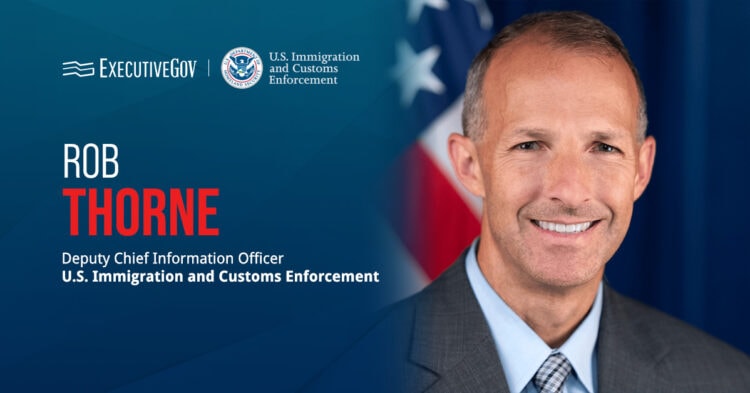 ICE Names Rob Thorne Deputy Chief Information Officer Executive Gov Rob Thorne. The U.S. Immigration and Customs Enforcement has appointed Thorne as deputy chief information officer.