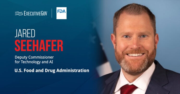Jared Seehafer Named FDA Deputy Commissioner for Technology & AI Executive Gov Jared Seehafer. The technology executive has been selected as FDA's deputy commissioner for technology and AI.