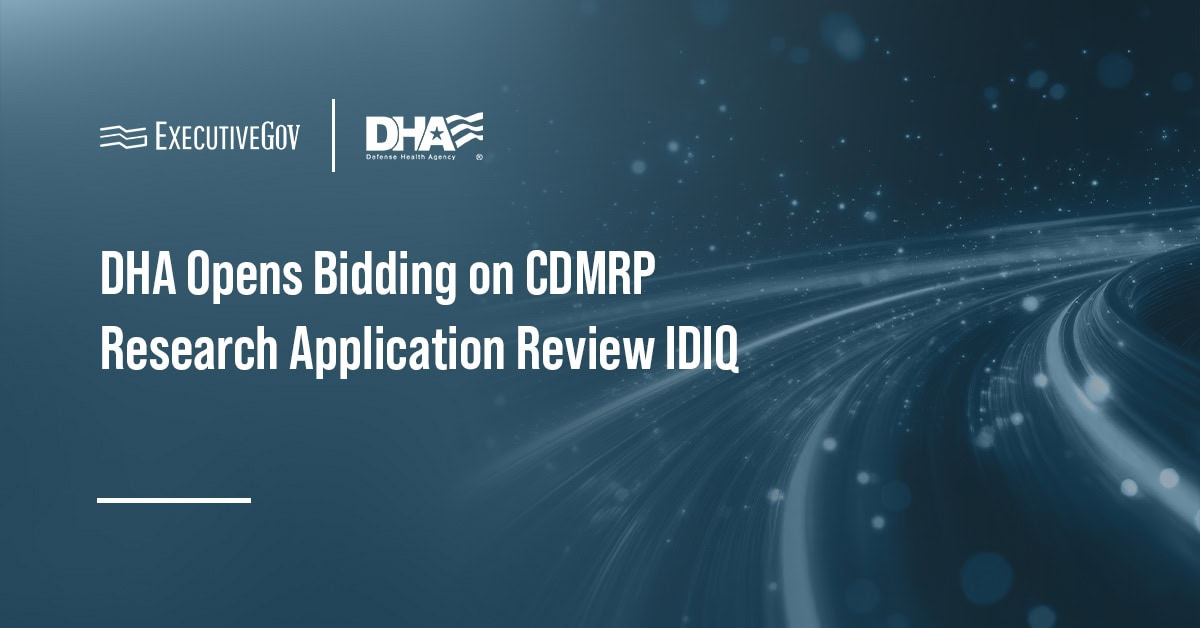 DHA Opens Bidding on CDMRP Research Application Review IDIQ